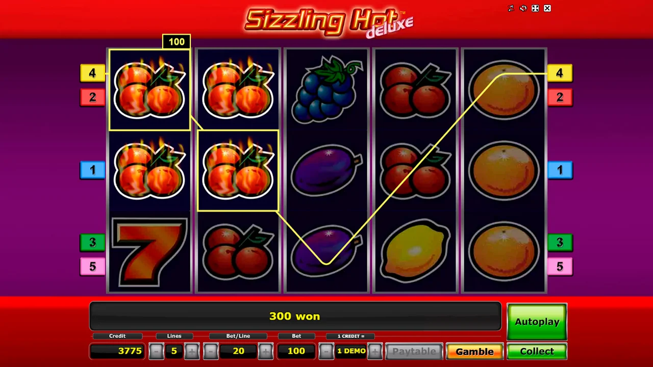 TOP-1 Sizzling Hot Deluxe