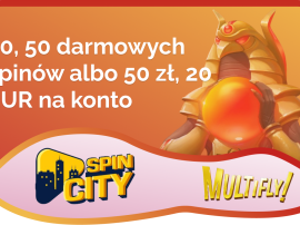 Spin City Bonus bez Depozytu