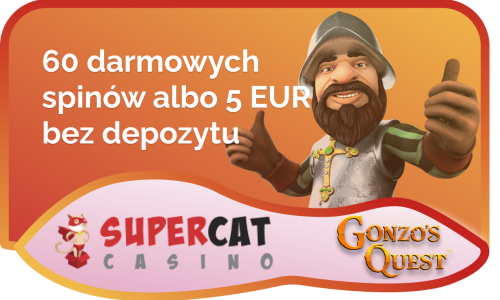 SuperCat Casino bonus bez depozytu