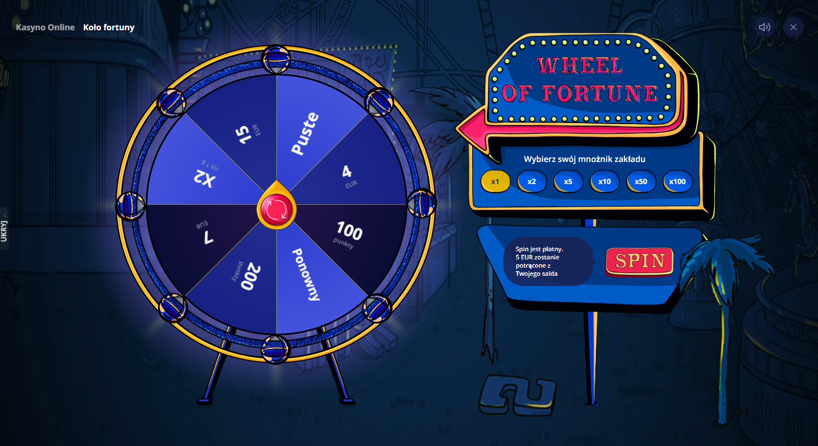 Wheel of Fortune - Graj ZA DARMO w Vulkan Vegas Casino - Google Chrome 2024-03-20 16.16.57