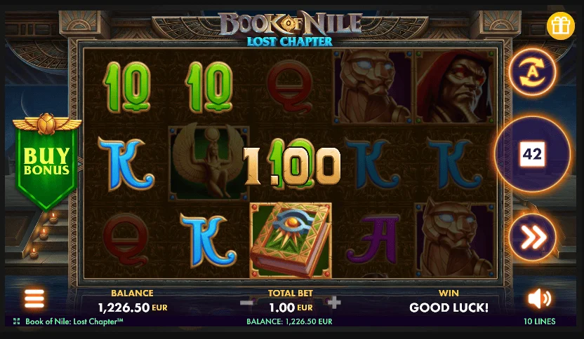 book of nile slots