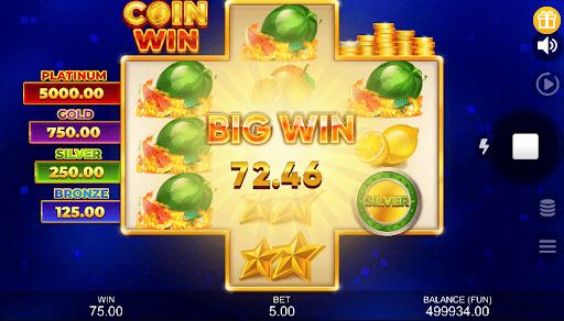 coin win hold the slot