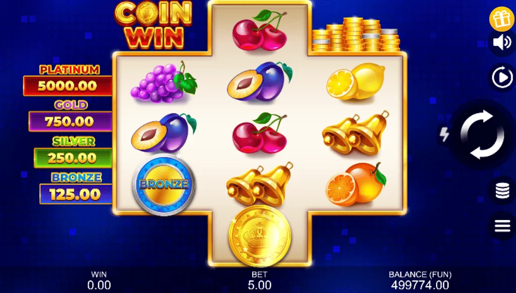 gra coin win hold the slot