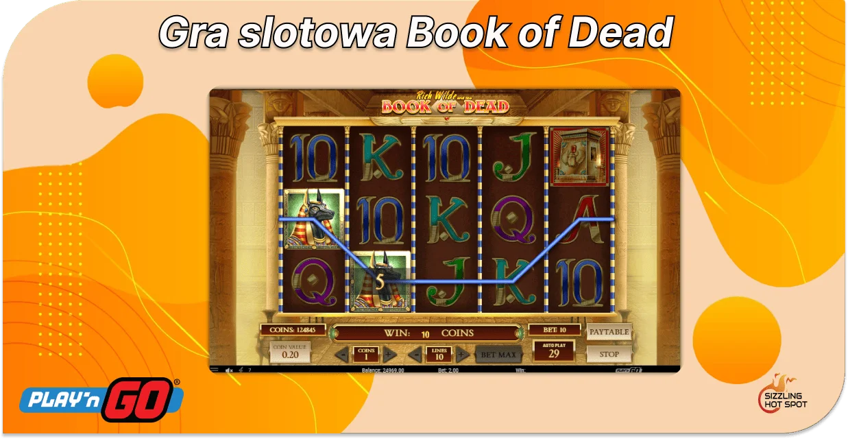 Gra slotowa Book of Dead