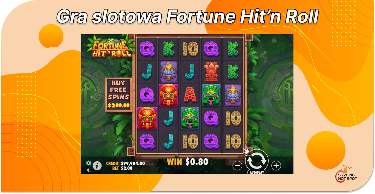 gra slotowa fortune hitn roll