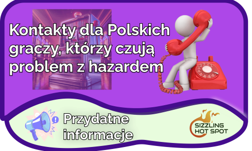 Kontakty dla Polskich graczy, którzy czują problem z hazardem 