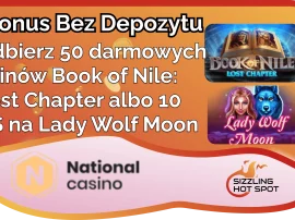 National Casino bonus bez depozytu