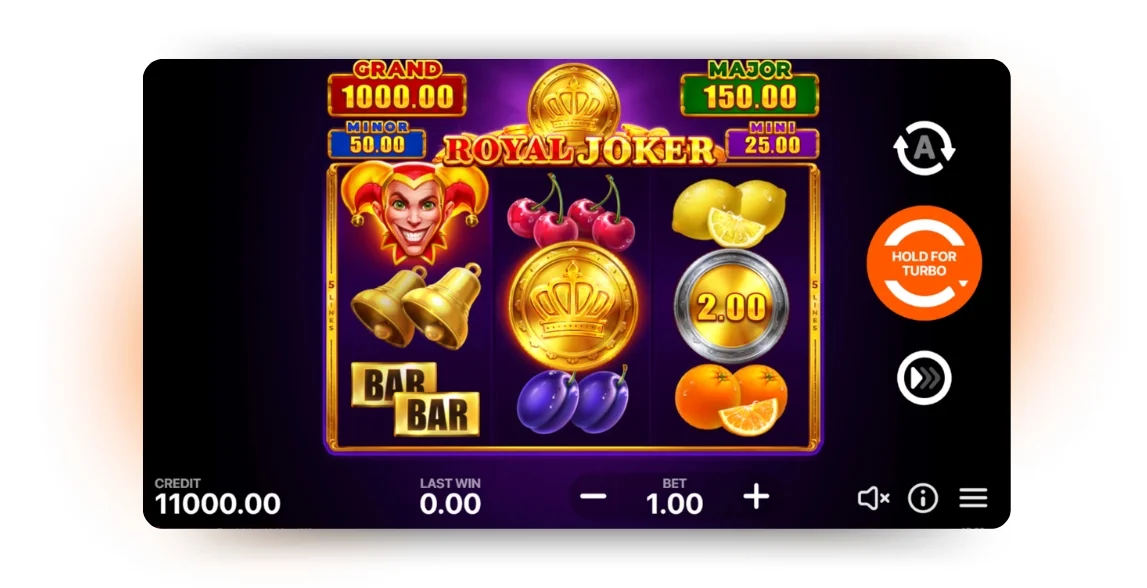 slot royal joker hold and win gra