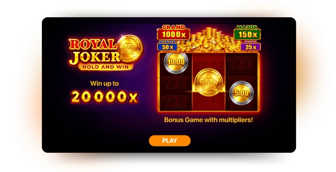 slot royal joker hold and win