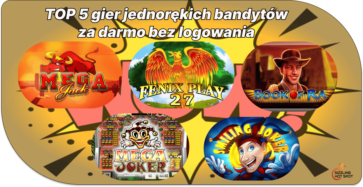 top 5 gier jednorekich bandytow za darmo