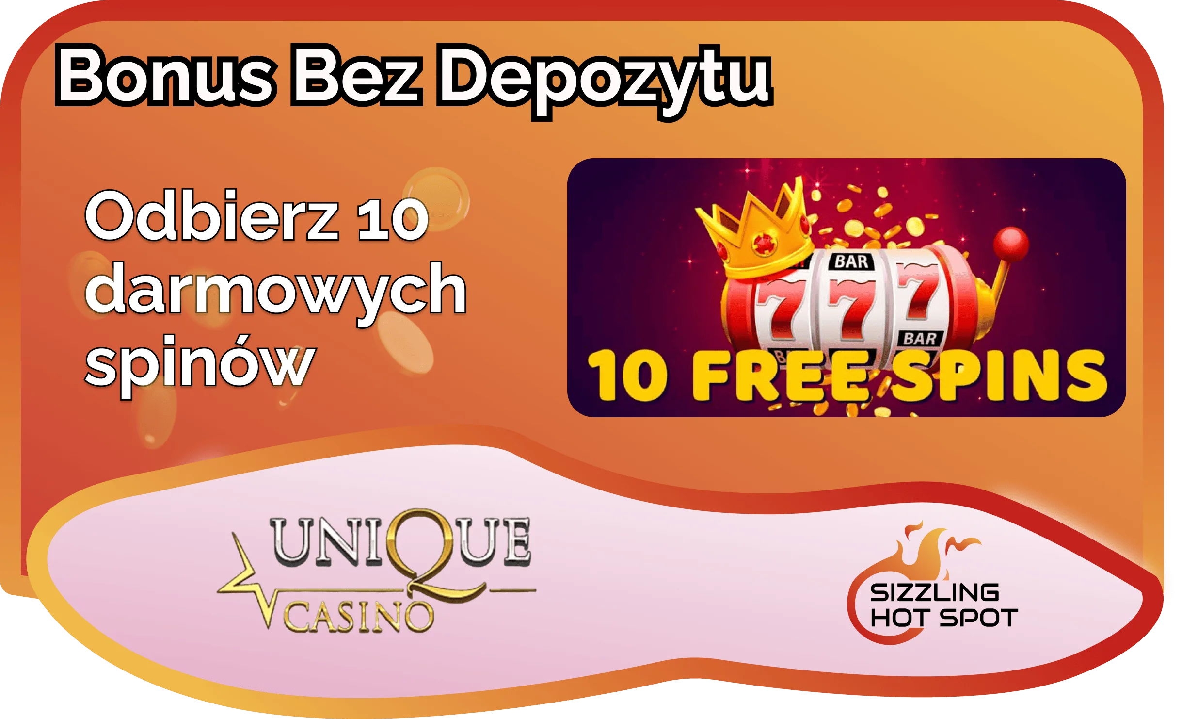 unique casino bonus bez depozytu